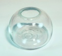Handmade 'Suppen' Glaskugeln 2er Set